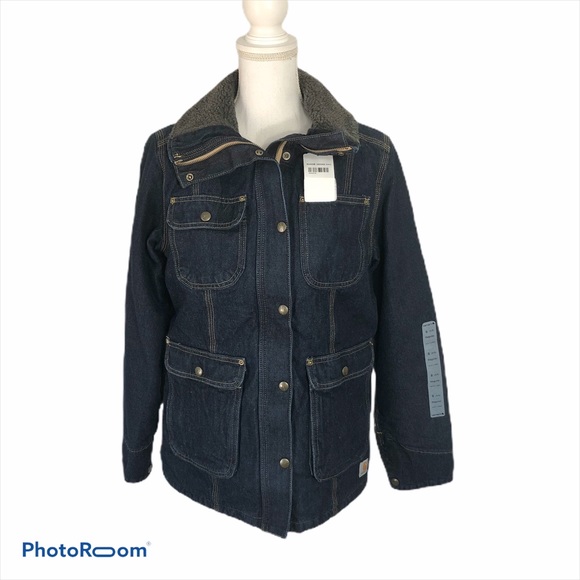 carhartt women's denim jacket